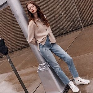 Madewell The Petite Perfect Vintage Jean in Coffey Wash